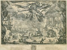 Jacques Callot (1592-1635) French, The Temptation of St. Antoine, engraving, 14