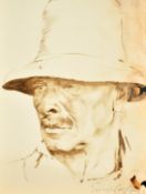 Seven drawings by or attributed to Erich Wolfsfeld (1884-1956) German, head and figure studies,