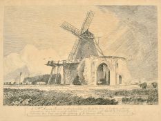 John Sell Cotman (1782-1842), 'The East View of the Gateway of St. Bennets Abbey' with a