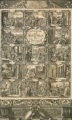 Old Master engraving of The First and second book of Chronicles, (possibly an illustration for a