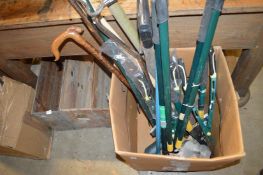 Gardening and other tools etc.