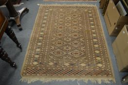 A Bukhara style carpet 165cm x 130cm.