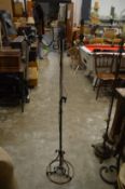 Decorative floor standing lamp.