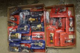 A large collection of Del Prado military figures, all in original blister packs, unopened.