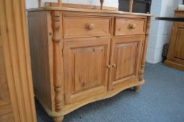 A pine chiffonier.
