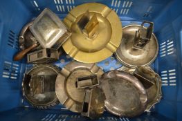 Plated match box holders etc.