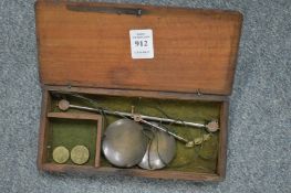 Box set of sovereign scales.