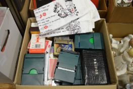 A quantity of playing cards.