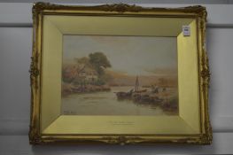 Stuart Lloyd, On the Yelm, Devon, watercolour, signed.