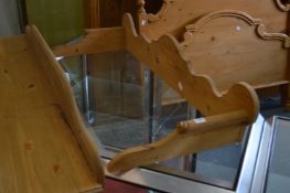 Three pine splash backs.