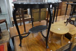 Two occasional tables.