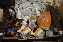 A quantity of decorative china.