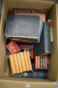A box of books.