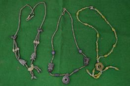 Decorative necklace.