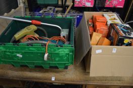 A quantity of electric and hand tools etc.