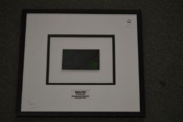 Damien Hirst, a VIP drinks mat for the Pharmacy bar/restaurant Notting Hill 2003, framed and
