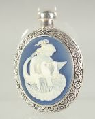 A CAMEO SCENT BOTTLE.