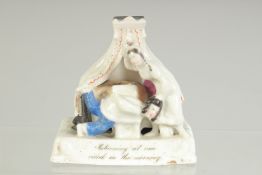 A VICTORIAN FAIRING, RETURNING AT ONE OCLOCK IN THE MORNING.