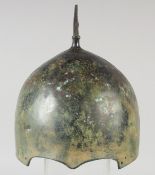 AN EARLY ANATOLIAN HELMET, 24cm high.