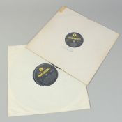 THE BEATLES. PLEASE PLEASE ME VINYL. XEX 422 - IW. YELLOW AND GOLD LABEL and A HARD DAY'S NIGHT