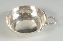 A STERLING SILVER WINE TASTER.54gms.