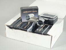 A BOX OF 12 JEWELLERY LOOPS.