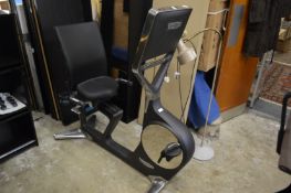 A Technogym exercise machine.