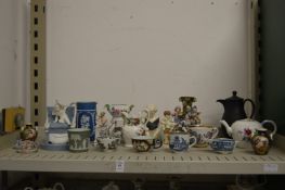 A quantity of 19th century and later decorative china.