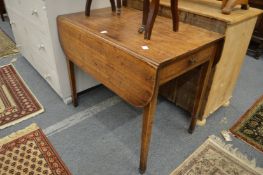 A 19th century mahogany Pembroke table.