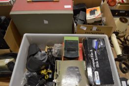 Cameras, camera equipment etc.