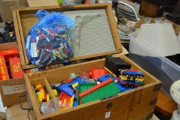 A box of Lego.