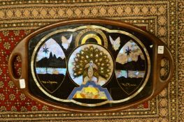 A butterfly wing tray.