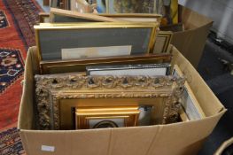 Various paintings, prints etc.