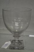 An early glass rummer.