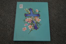 Damien Hirst, New Religion, hardbound book, bears signature.