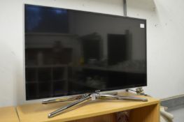 A Samsung flat screen TV.