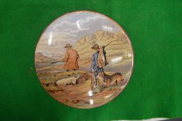 A Pomade pot and lid, The Sportsman.