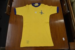 Football Interest, a 1971 Arsenal short sleeve shirt reputedly owned by Frank McLintock (both lot