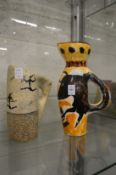 Two Picasso style jugs.