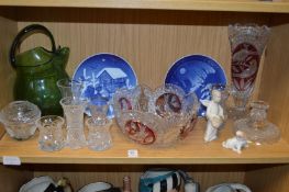 A quantity of decorative china and glass.