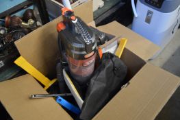 A Vax carpet washer etc.