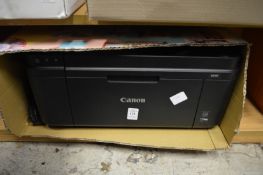 A Canon photocopier.