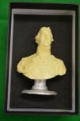 A miniature bust of Wellington.