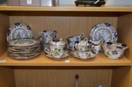 A Royal Doulton Chinese style tea service.