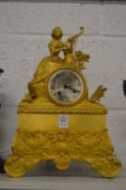 A good French ormolu mantle clock.