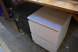 Two small chest of drawers (af).