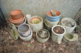 Various plant pots etc.