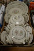 A good collection of Royal Doulton Fairfield dinnerware.