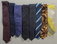 EIGHT VARIOUS TIES