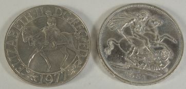 A 1951 FESTIVAL OF BRITAIN CROWN.